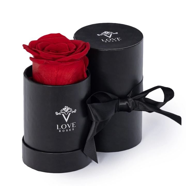 1 Forever Rose in Black Box - VLove